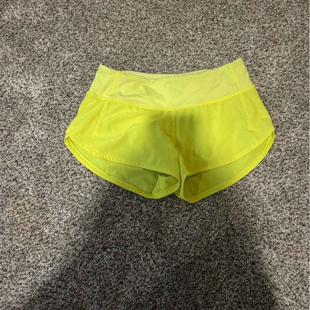 Lululemon Speed Up shorts
